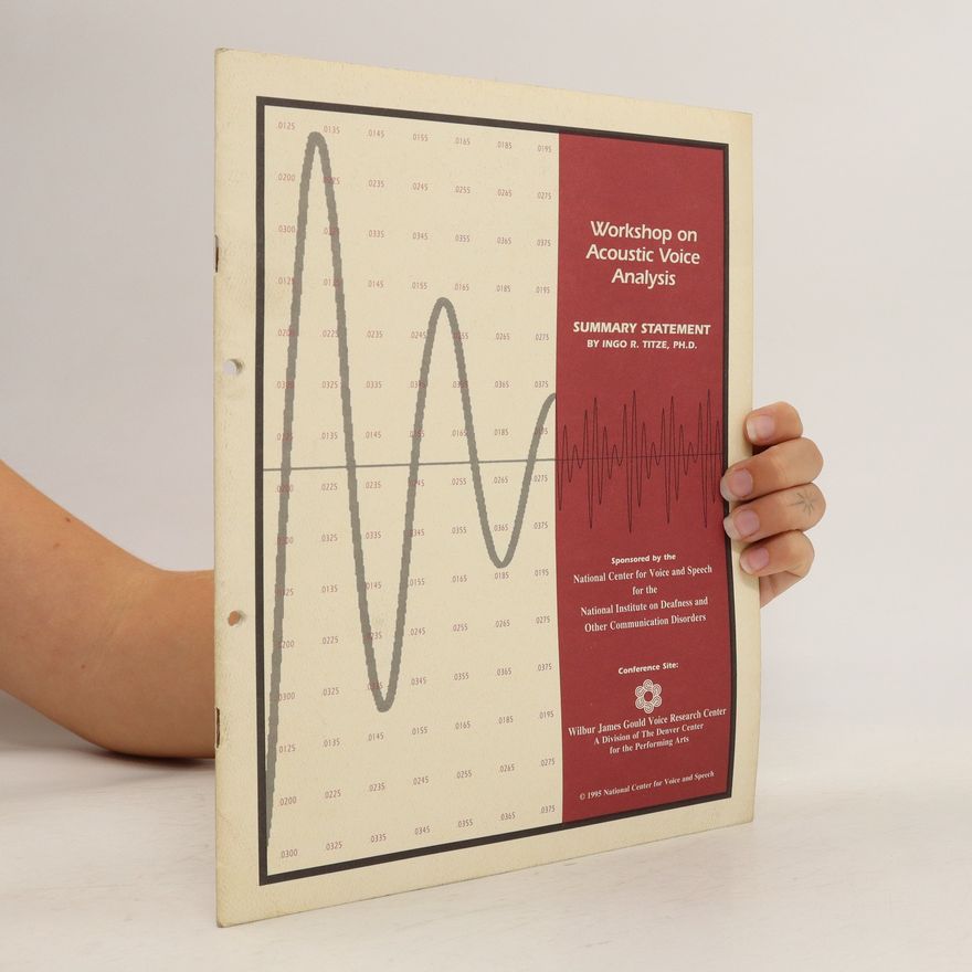 Autorenkollektiv Workshop on Acoustic Voice Analysis