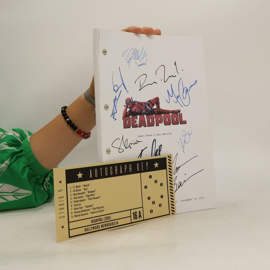 Paul Wernick Deadpool. Final Shooting Script