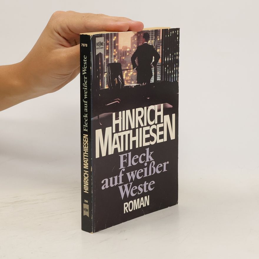 Hinrich Matthiesen Fleck auf weisser Weste