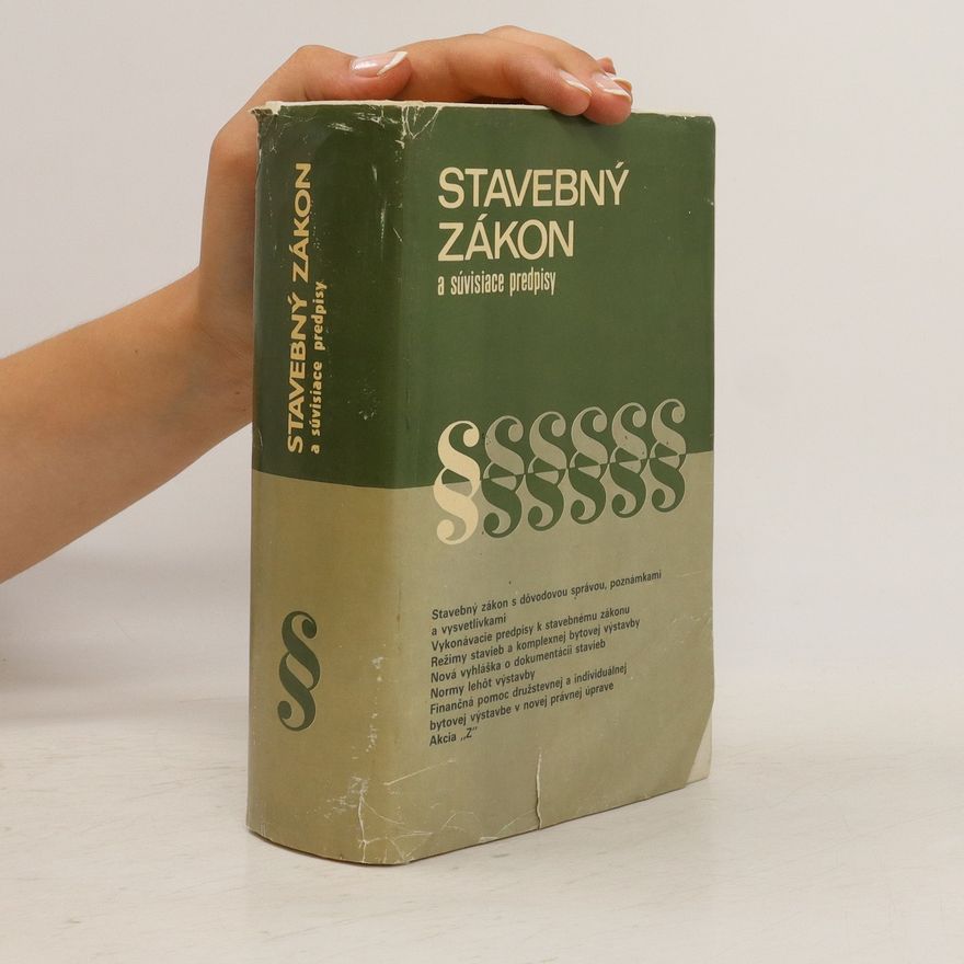 Pavol Lepulica Stavebný zákon a súvisiace predpisy