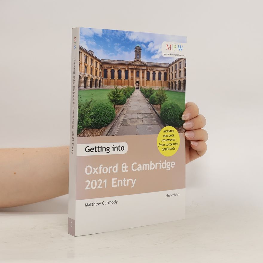 Matthew Carmody Getting Into Oxford and Cambridge 2021 Entry