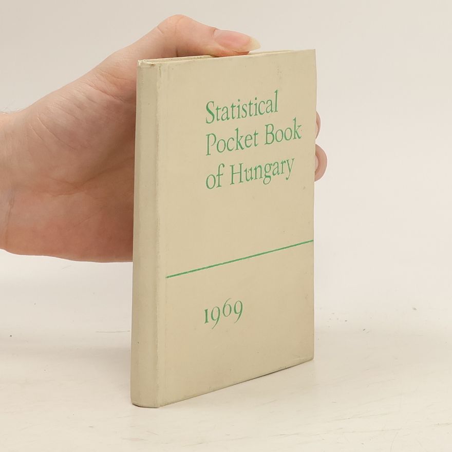 Autorenkollektiv Statistical Pocket Book of Hungary 1969