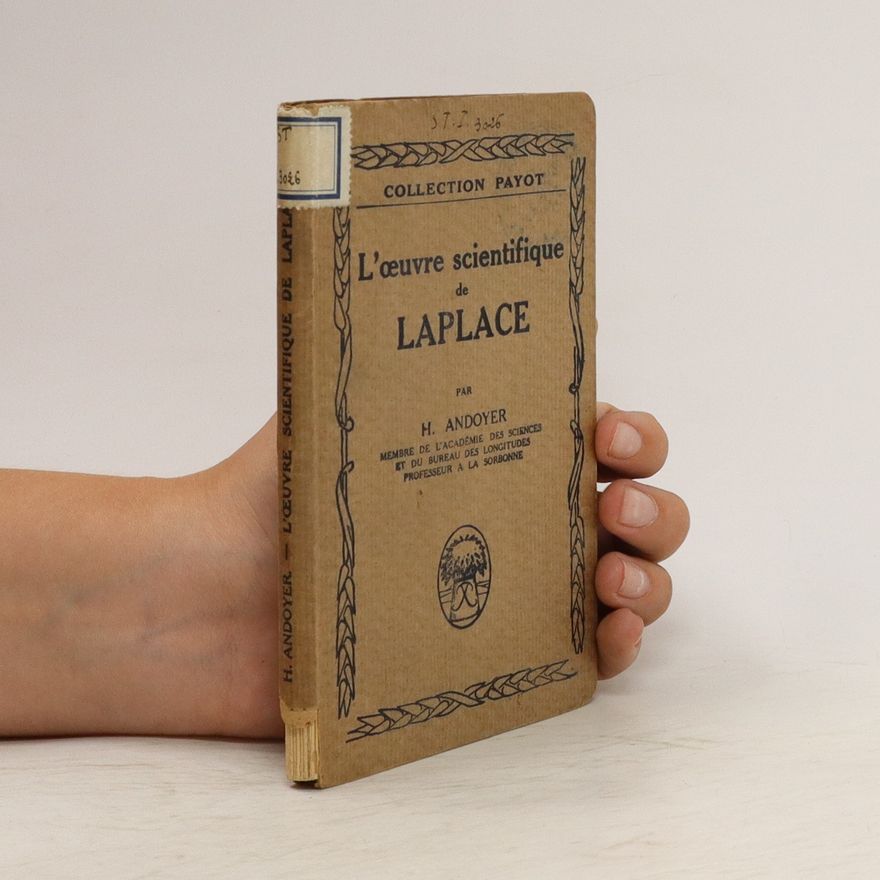 H. Andoyer L'oeuvre scientifique de Laplace