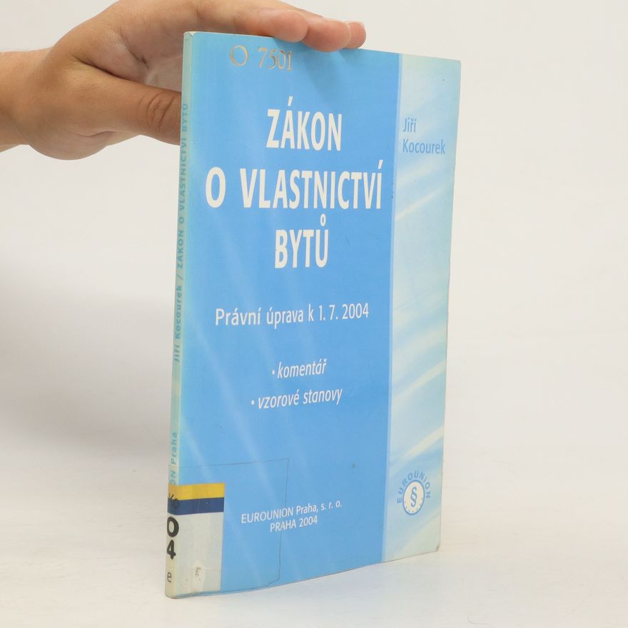 Kolektiv autorů Zákon o vlastnictví bytů