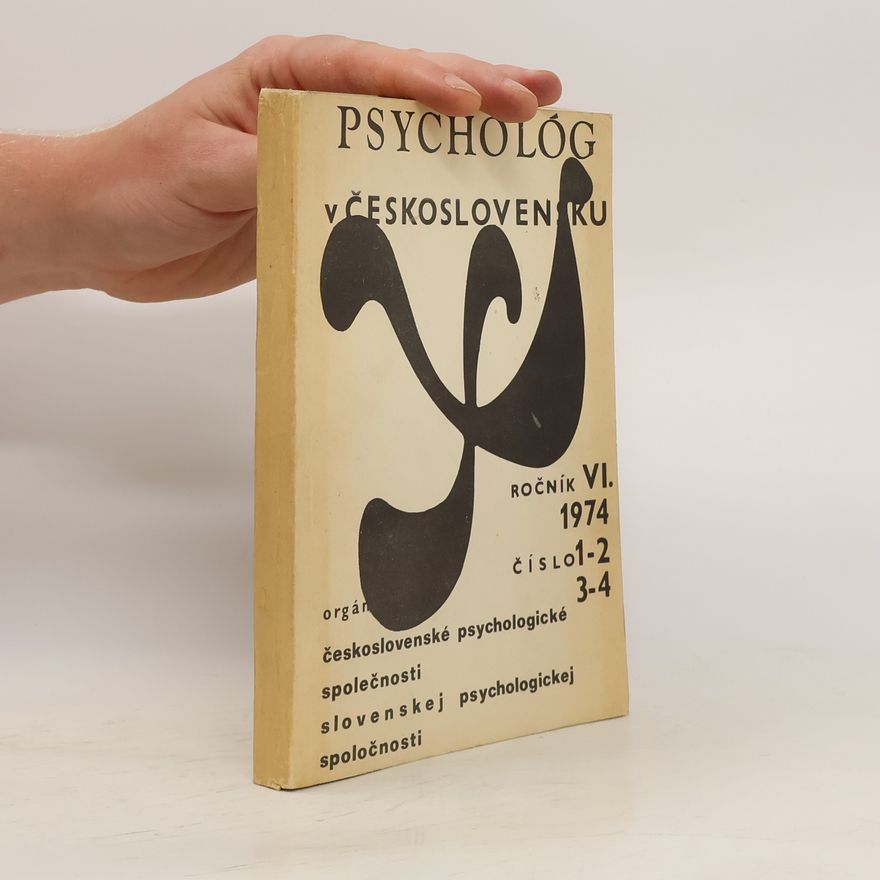 Various authors Psychológ v Československu VI./ 1974