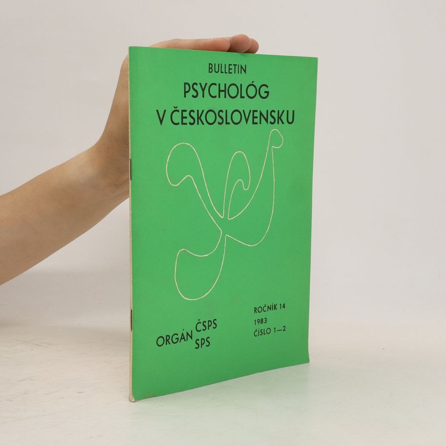 Various authors Psychológ v československu roč. 14, č. 1-2/1983