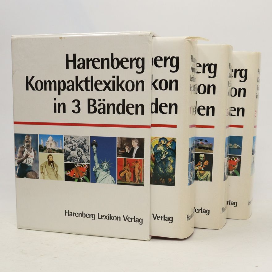 Autorenkollektiv Harenberg kompaktlexikon in 3 Bänden (box)