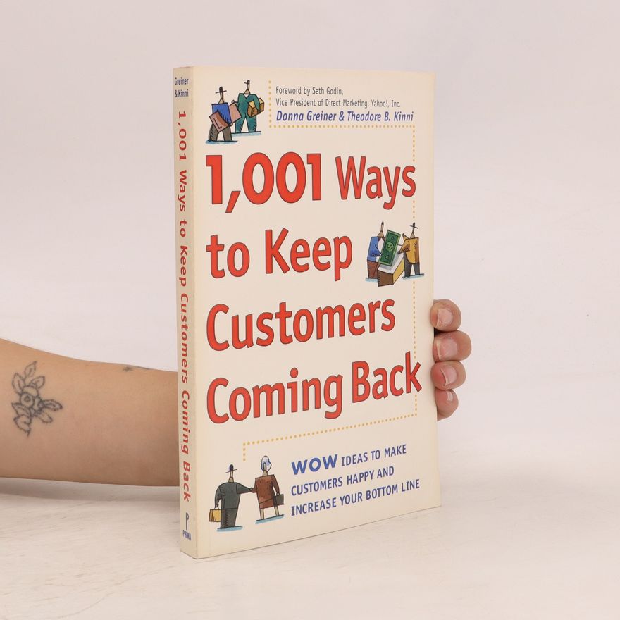 Theodore B. Kinni 1,001 Ways to Keep Customers Coming Back
