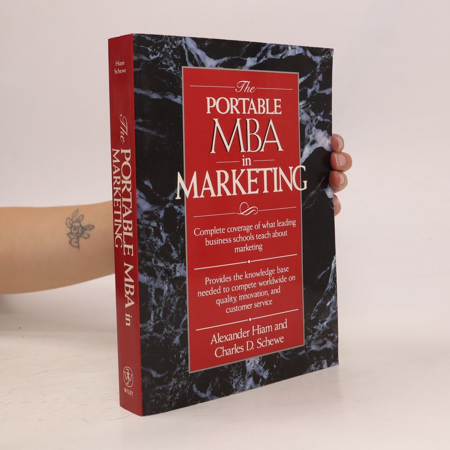 Charles D. Schewe The Portable Mba In Marketing
