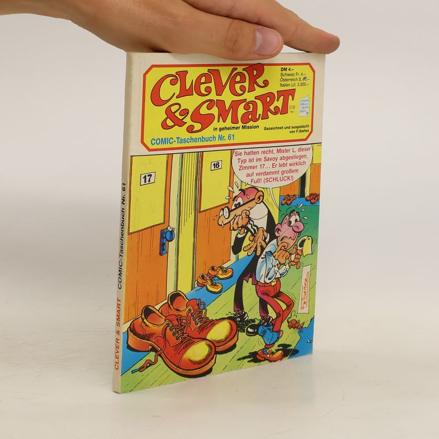 Francisco Ibáñez Talavera Clever & Smart in geheimer Mission. Comic-Taschenbuch Nr. 61