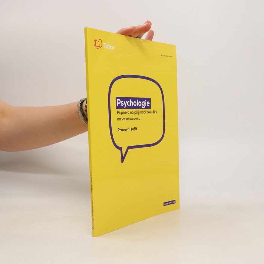 Autorenkollektiv Psychologie. Příprava na přijímací zkoušky na vysokou školu. Pracovní sešit