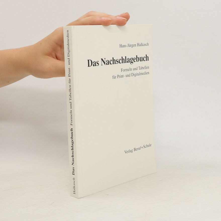 Hans-Jürgen Halkasch Das Nachschlagebuch