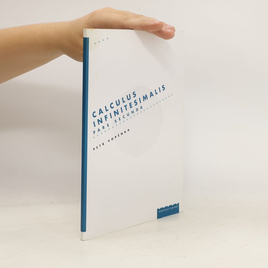Ondřej Chvojka Calculus infinitesimalis