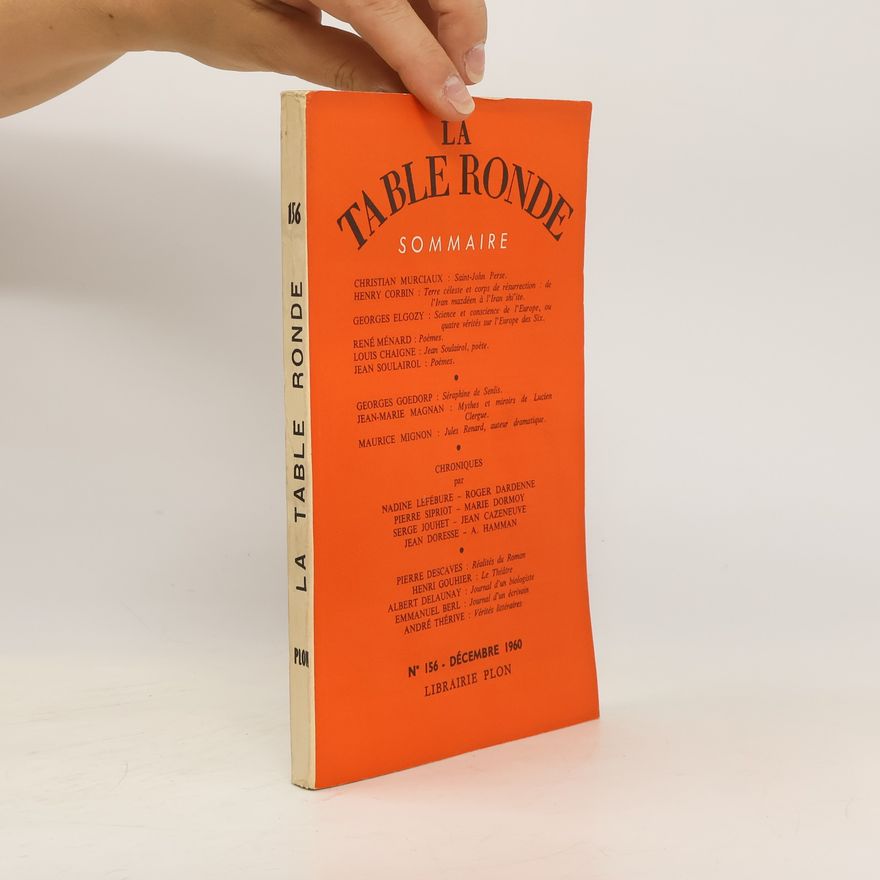 Various authors La table ronde 156