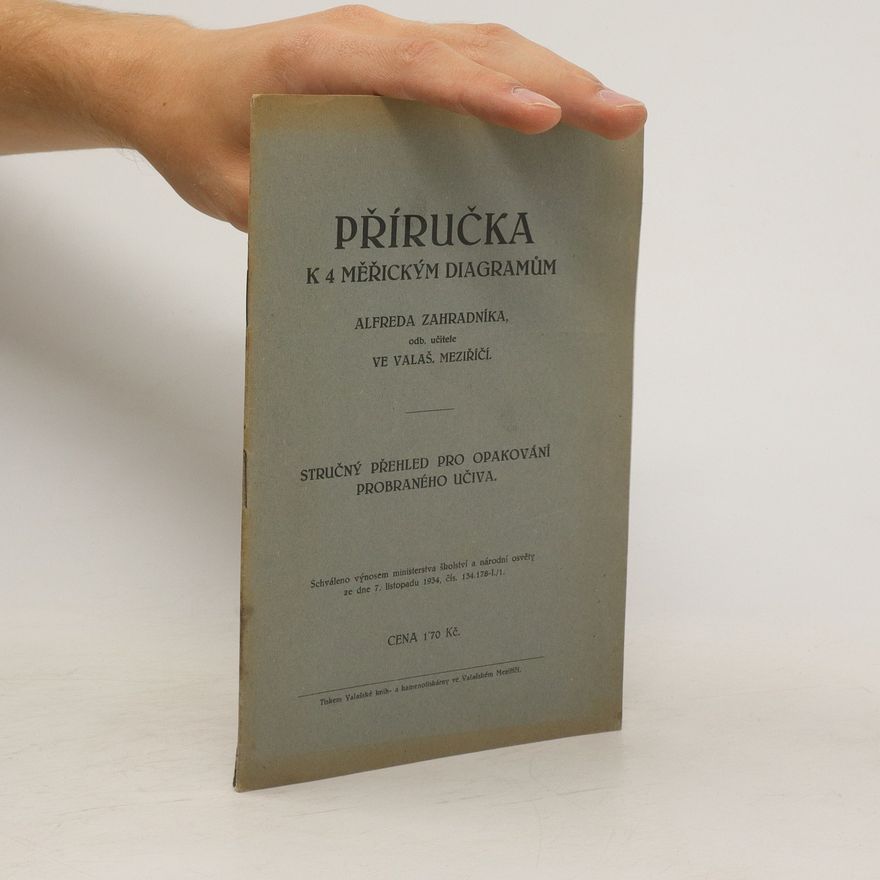 Alfred Zahradník Příručka k 4 měřickým diagramům