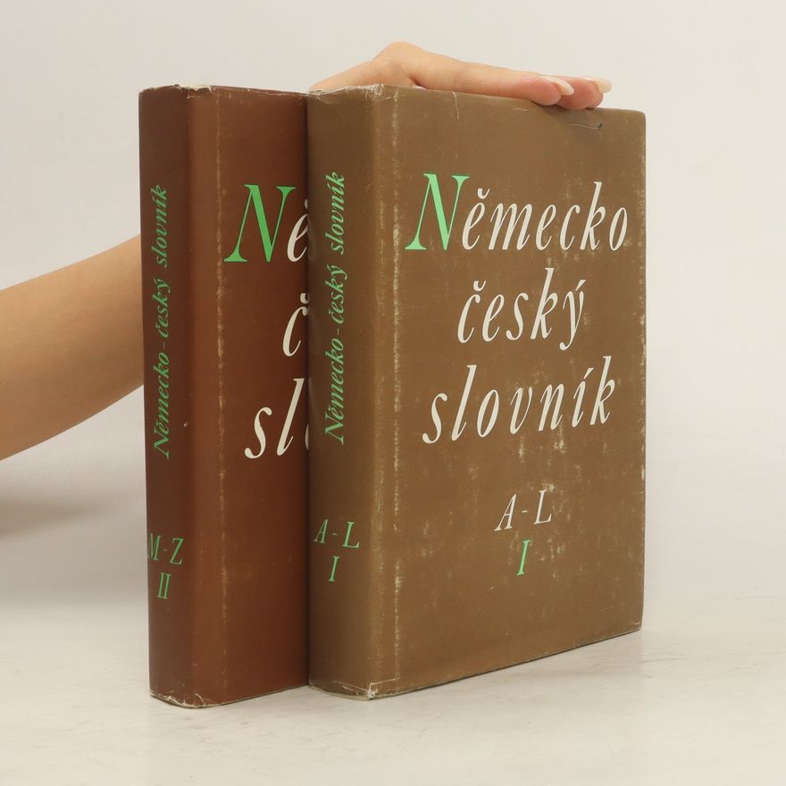 Hugo Siebenschein Německo-český slovník. Deutsch-tschechisches Wörterbuch 1. a 2. díl
