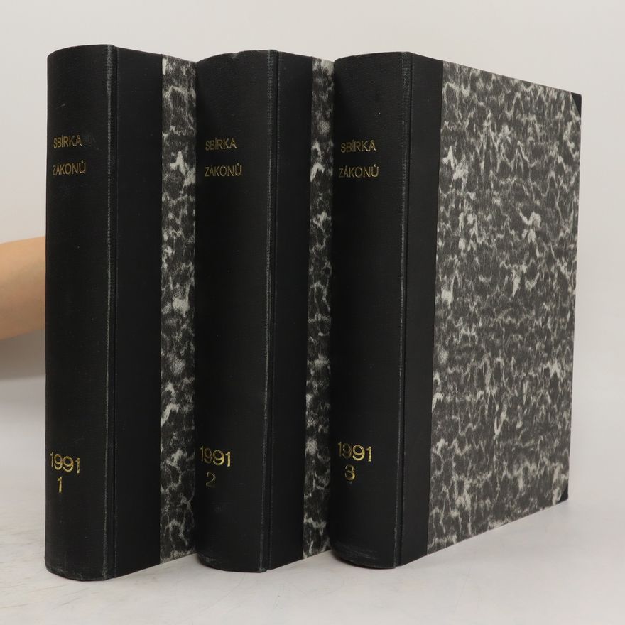 Kolektiv autorů Sbírka zákonů 1991 1-3
