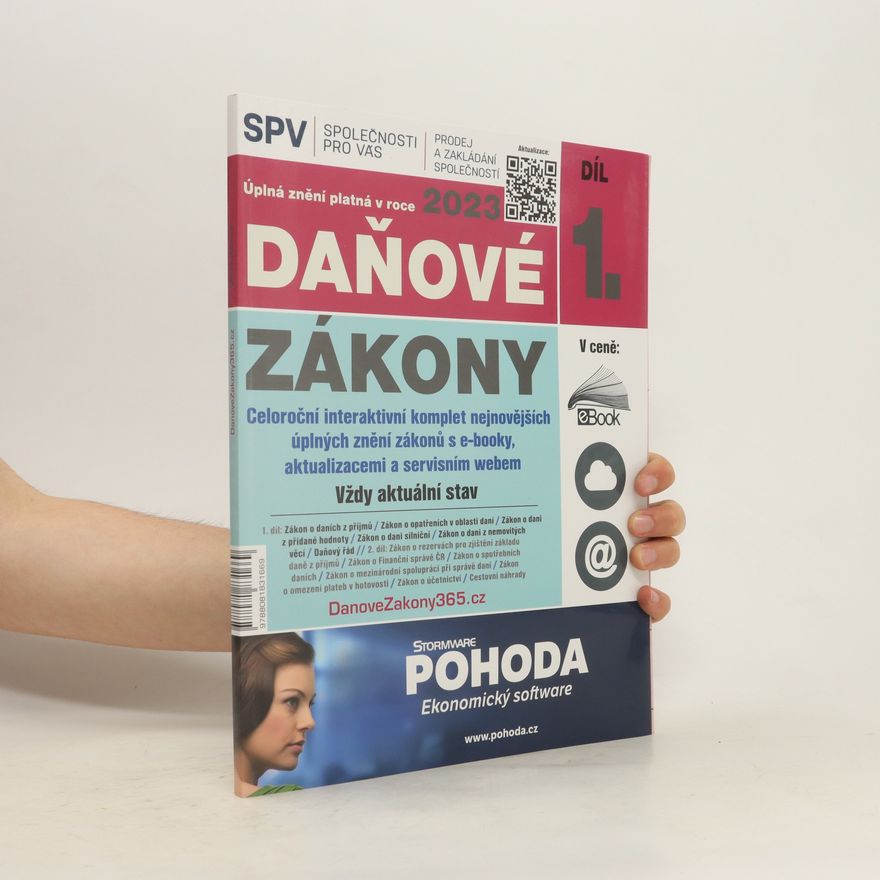 Kolektiv autorů Daňové zákony 2023. 1. díl