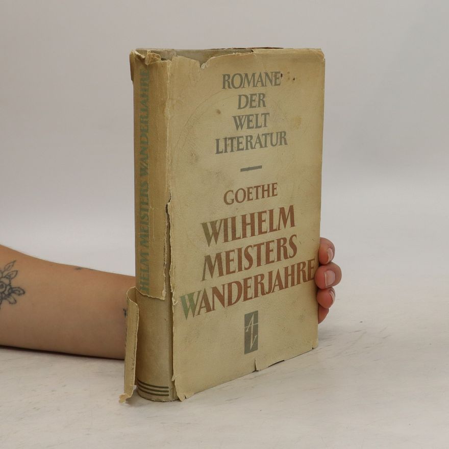 Johann Wolfgang von Goethe Wilhelm meisters Wanderjahre 1