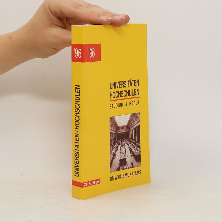 Auteurscollectief Universitäten. Hochschulen 1996