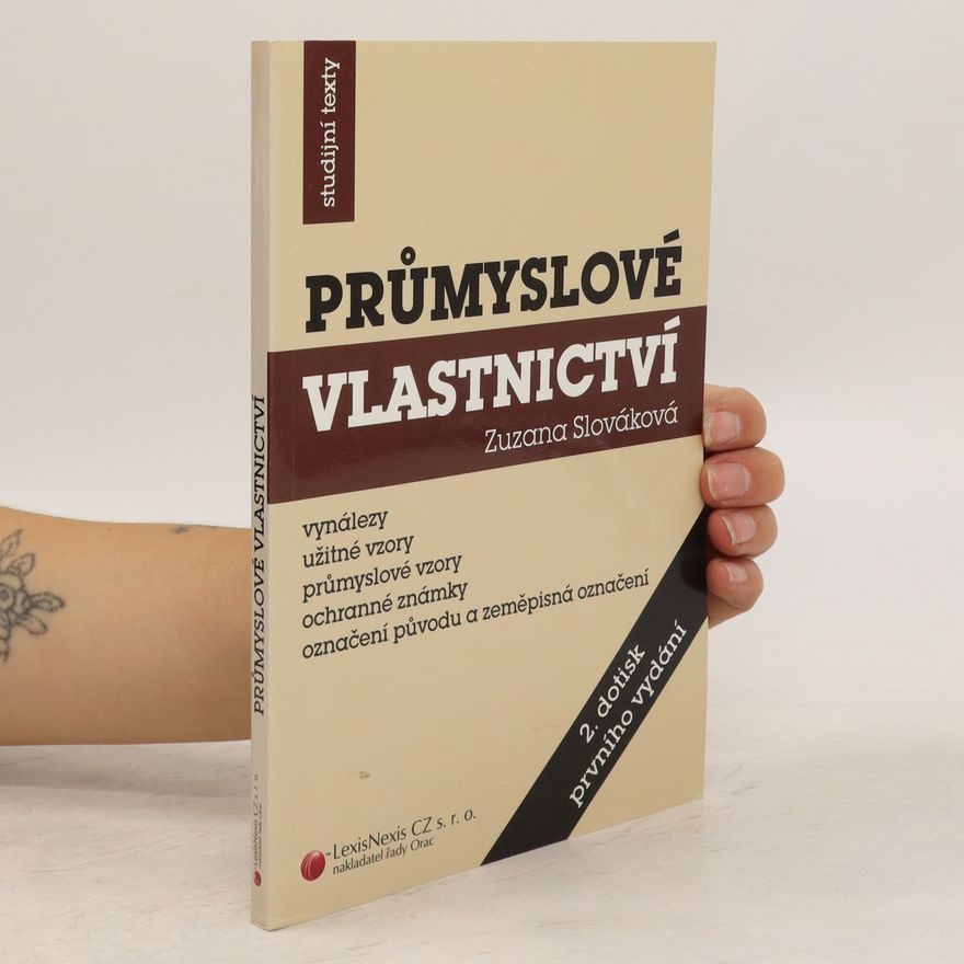 Zuzana Slováková Průmyslové vlastnictví