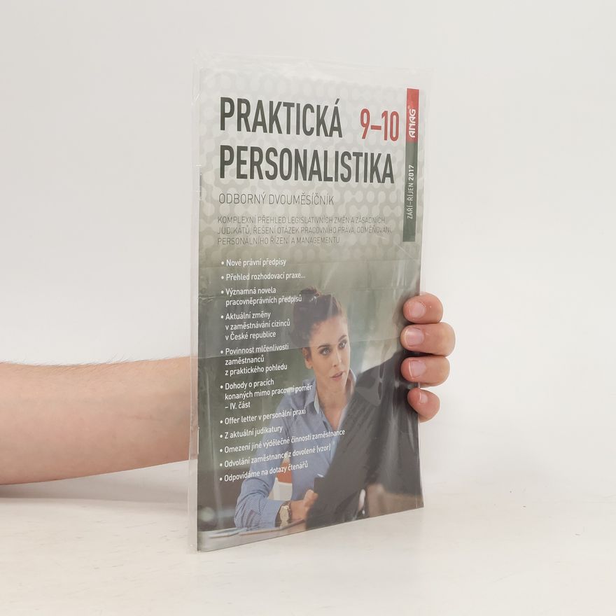 Kolektiv autorů Praktická personalistika 9-10/2017