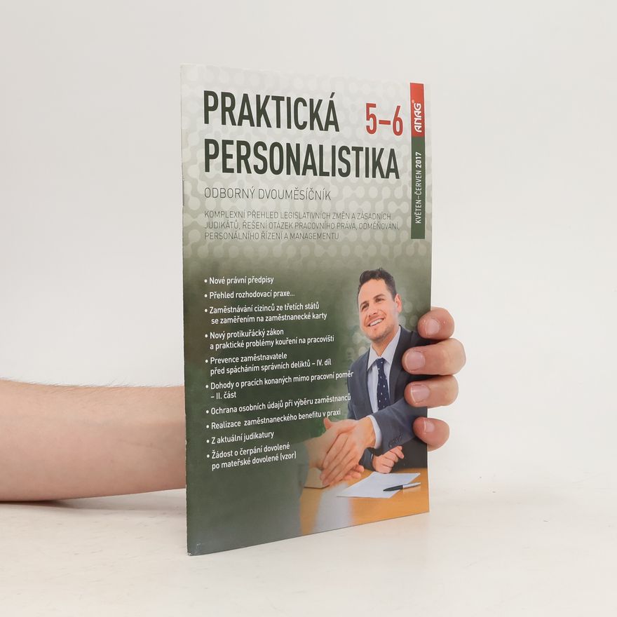 Kolektiv autorů Praktická personalistika 5-6/2017
