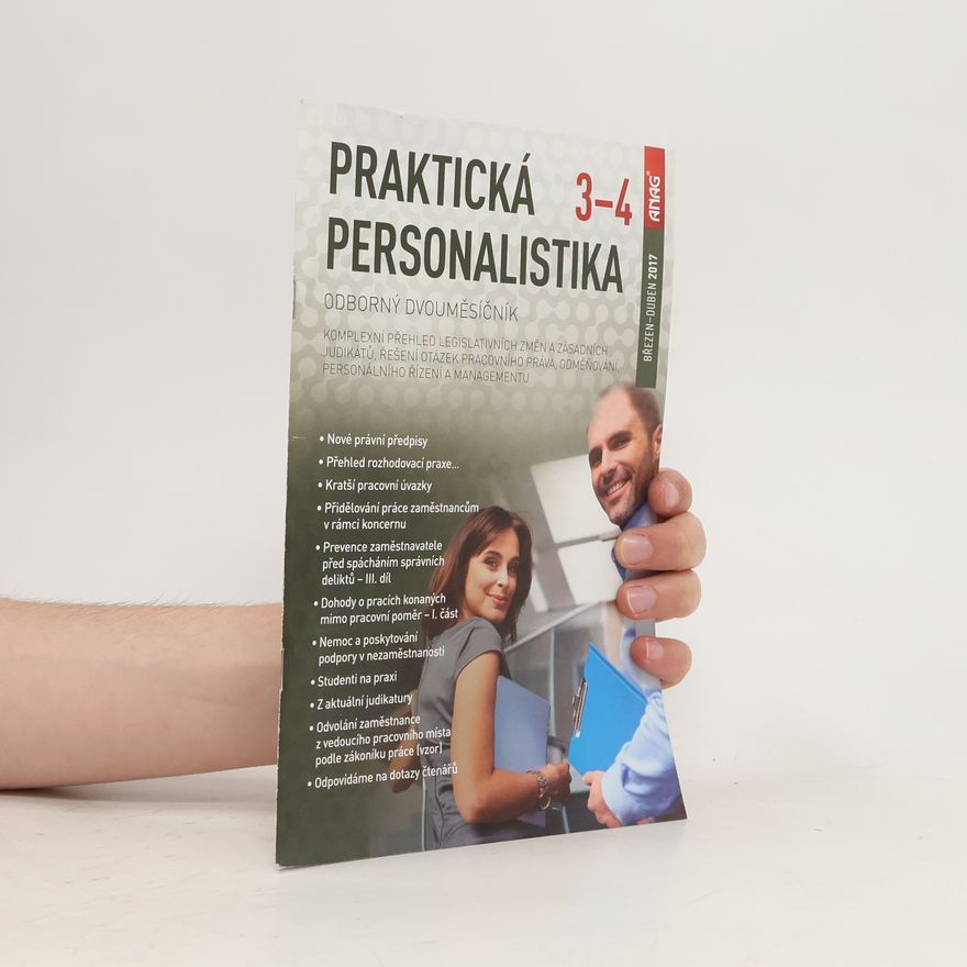 Kolektiv autorů Praktická personalistika 3-4/2017