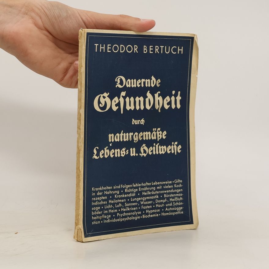Theodor Bertuch Dauernde Gesundheit