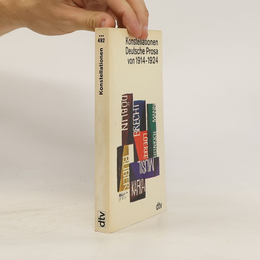 Autorenkollektiv Konstellationen. Deutsche Prosa von 1914-1924