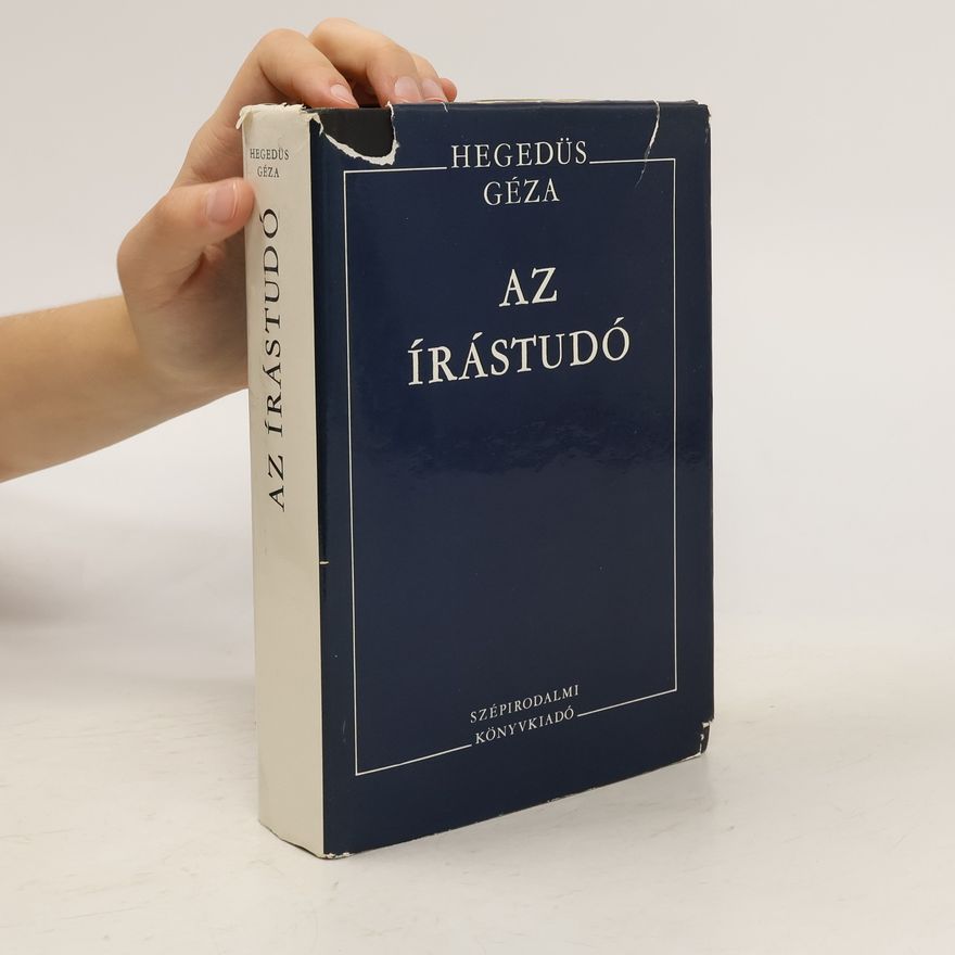 Géza Hegedüs Az írástudó