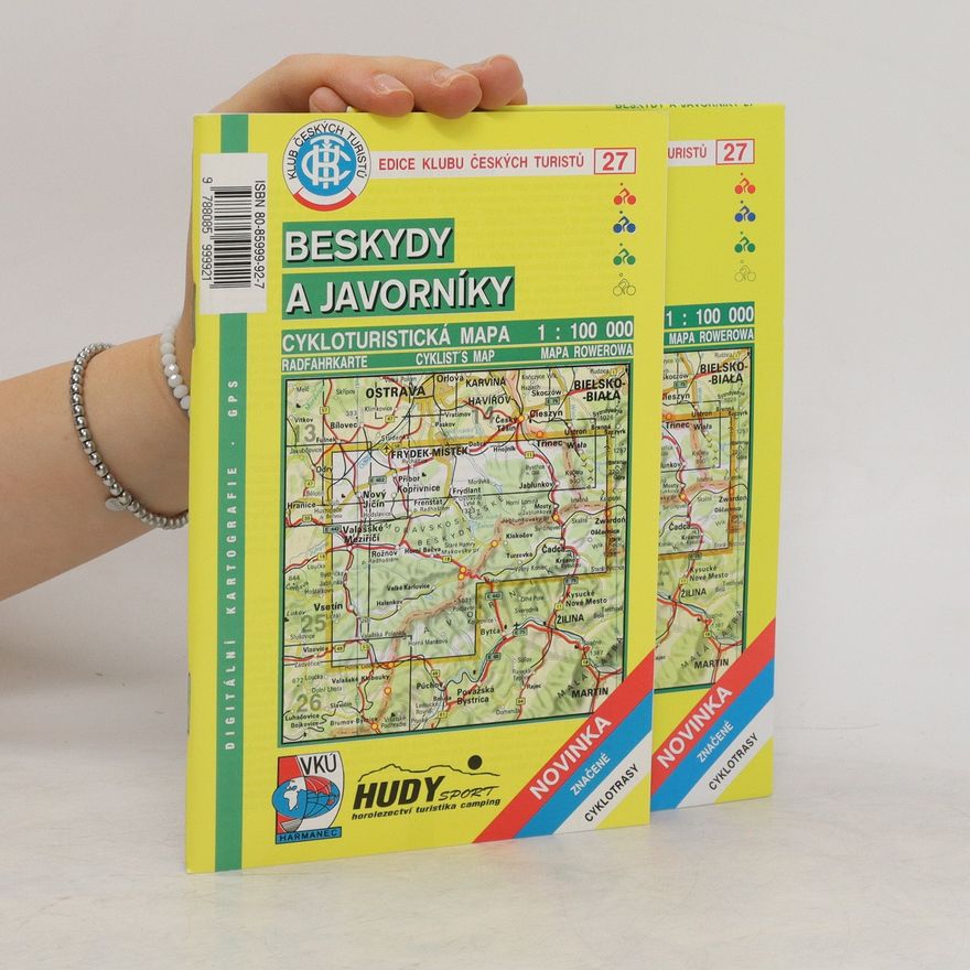 Autorenkollektiv Beskydy a Javorníky. Cykloturistická mapa 1:100 000