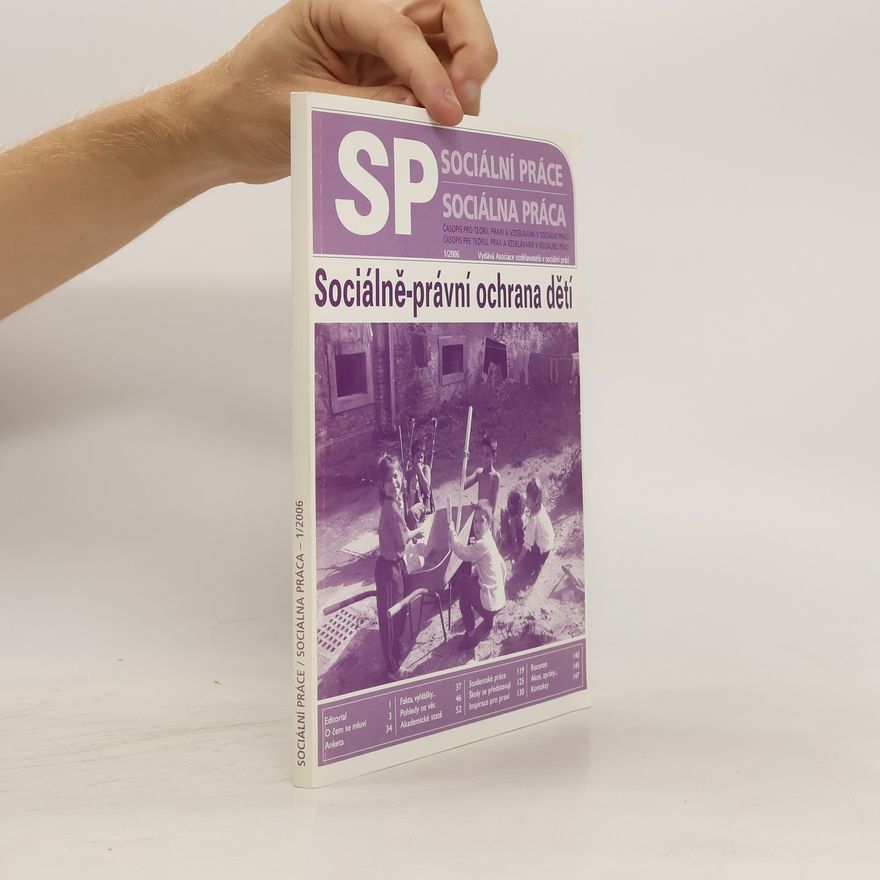 Kolektiv autorů Sociální práce. Sociálna práca 1/2006