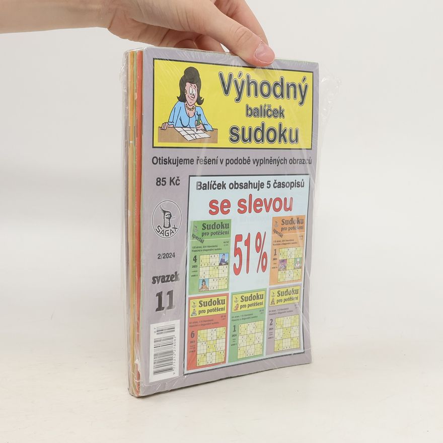 Kolektiv autorů Výhodný balíček sudoku (5ks)