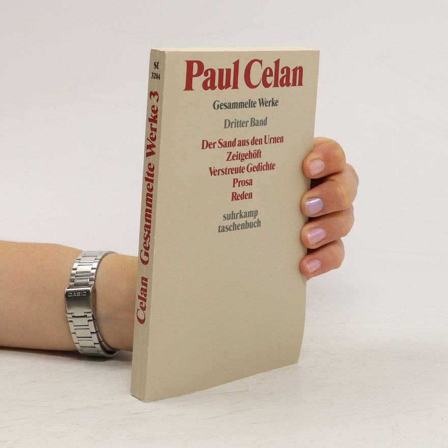 Paul Celan Gesammelte Werke