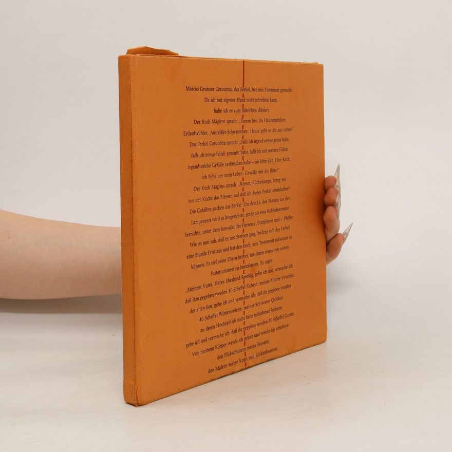 Eduard Albrecht Das Testament des Ferkels (nummerierte Ausgabe)