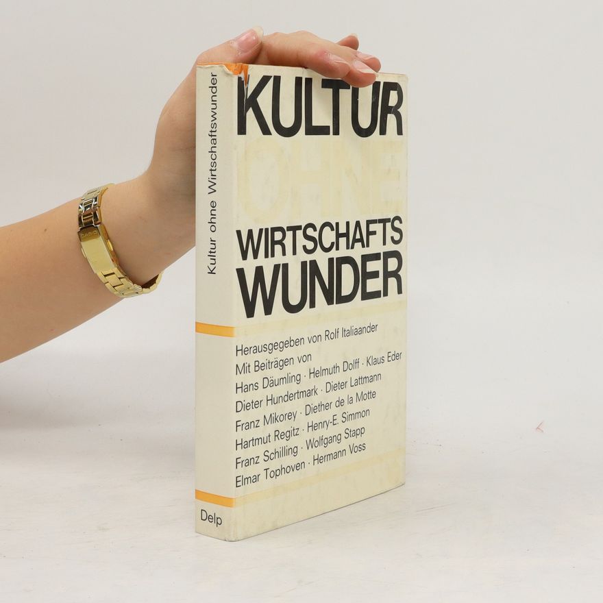 Rolf Italiaander Kultur ohne Wirtschaftswunder