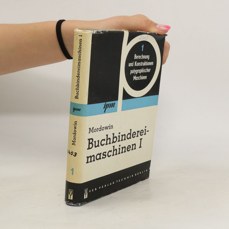 Boris M. Mordovin Buchbindereimaschinen 1