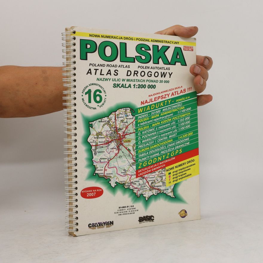 Kolektív autorov Polska : Atlas drogovy 1:200 000