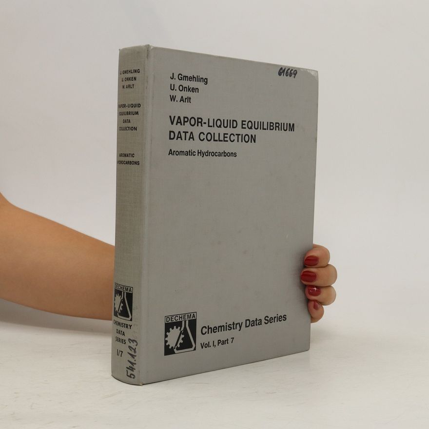 Jürgen Gmehling Vapor-liquid Equilibrium Data Collection. Vol. 1, Part 7