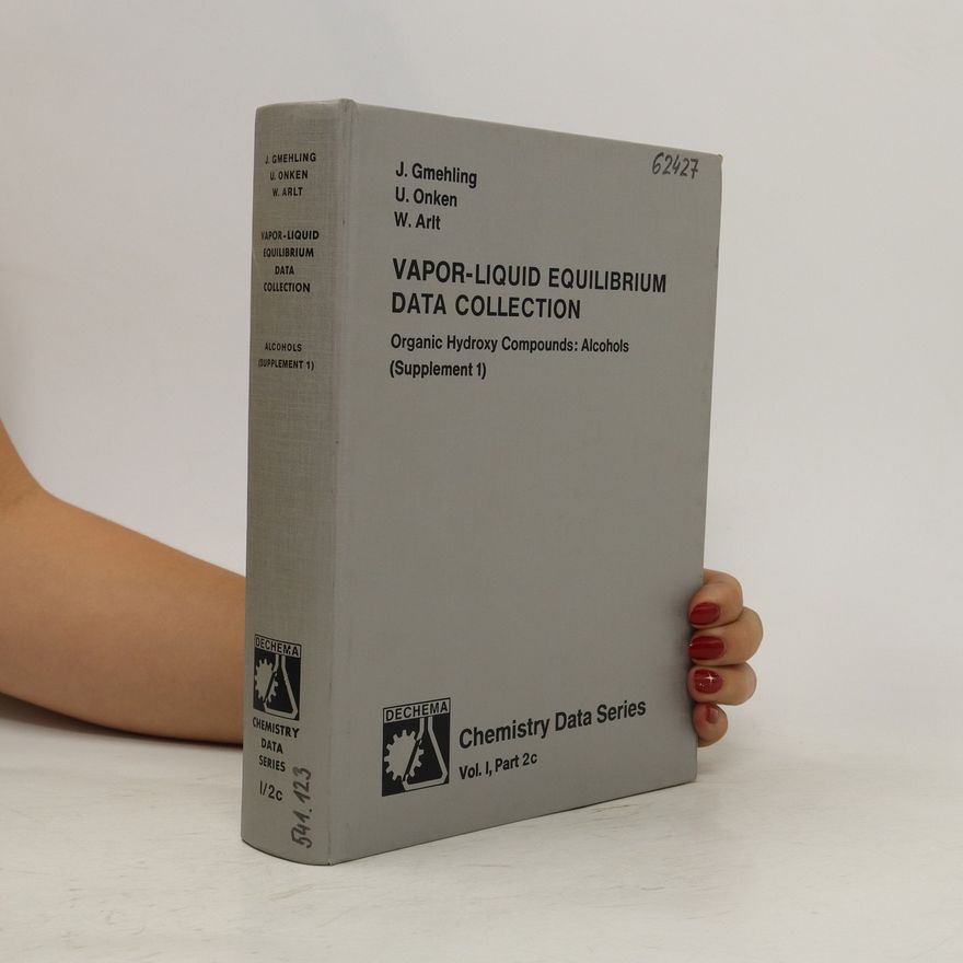 Jürgen Gmehling Vapor-liquid Equilibrium Data Collection. Vol. 1, Part 2c