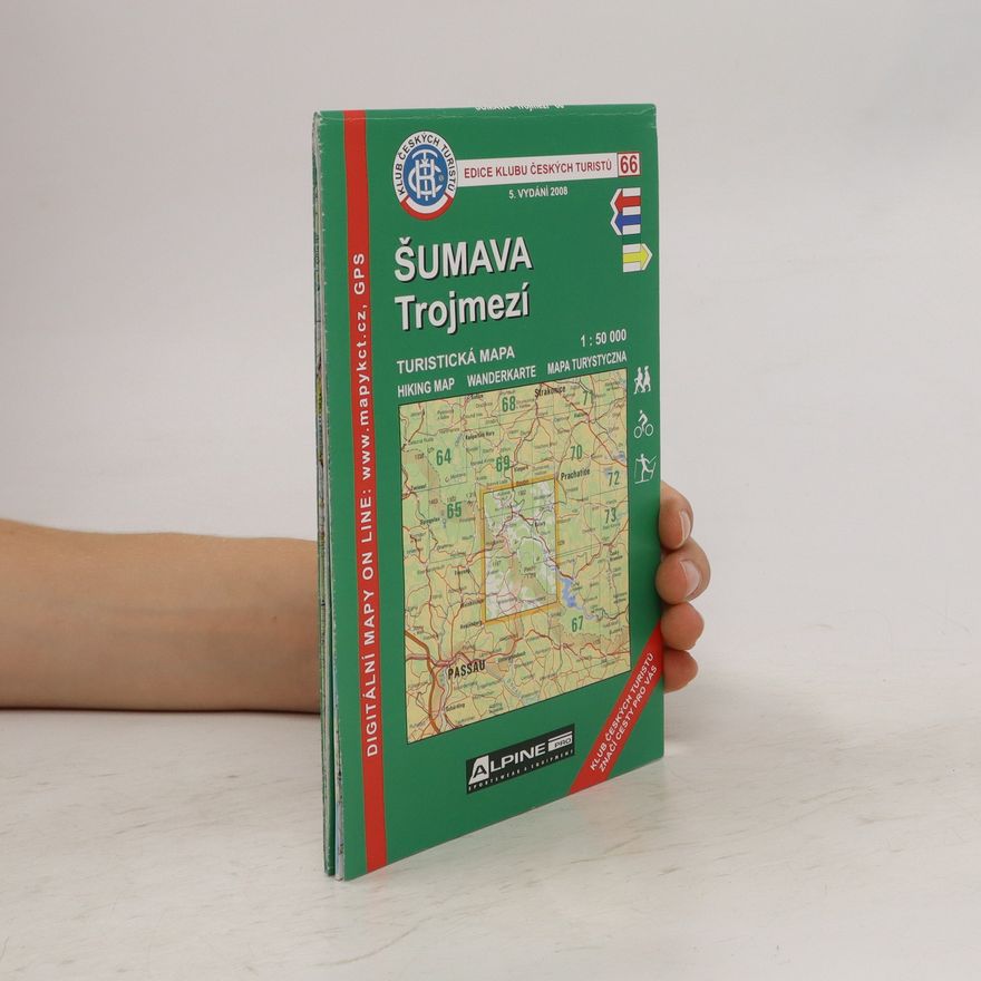 Kolektív autorov Šumava - Trojmezí. Turistická mapa 1 : 50 000