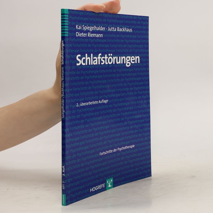 Kai Spiegelhalder Schlafstörungen