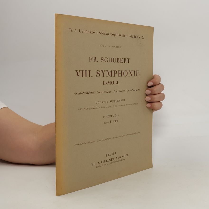 Kolektiv autorů Fr. Schubert VIII. Symphonie