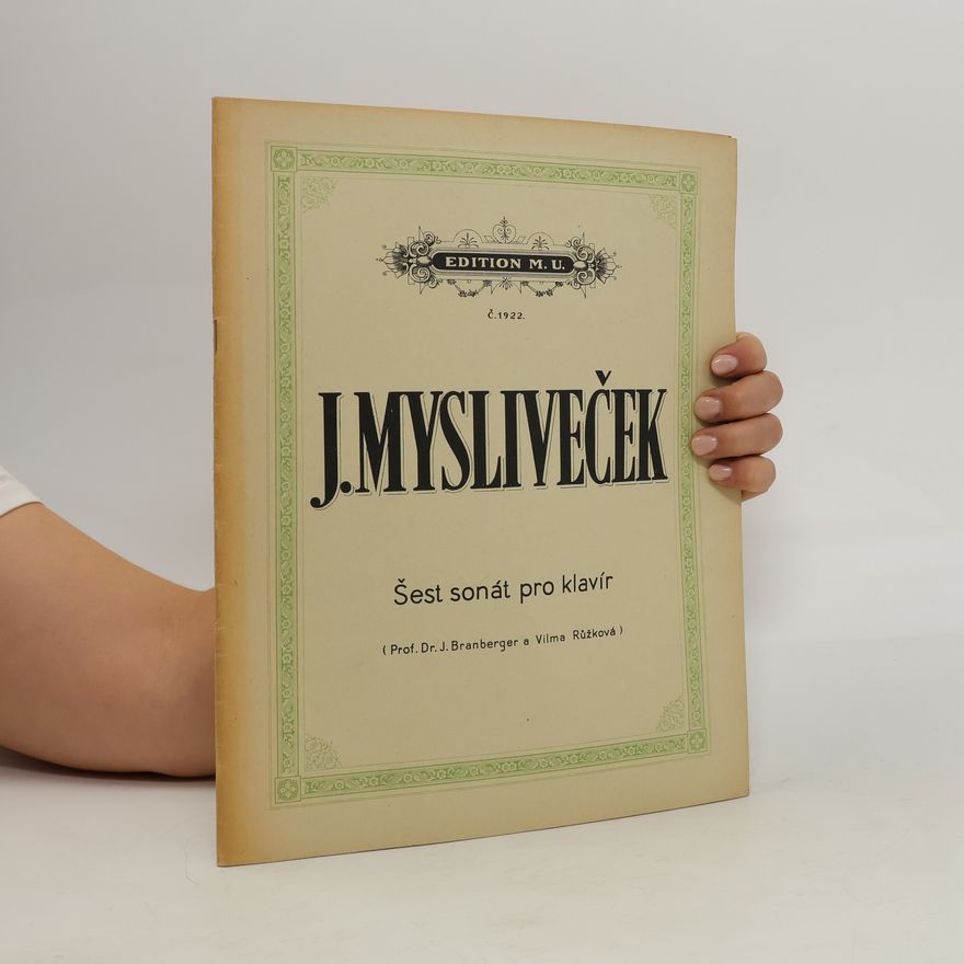 J. Mysliveček Šest sonát pro klavír