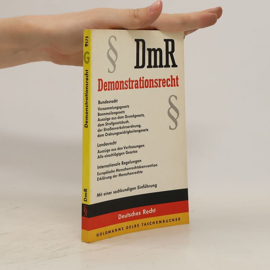 Kolektiv autorů Demonstrationsrecht