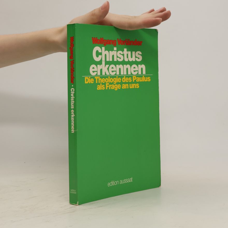 Wolfgang Vorländer Christus erkennen