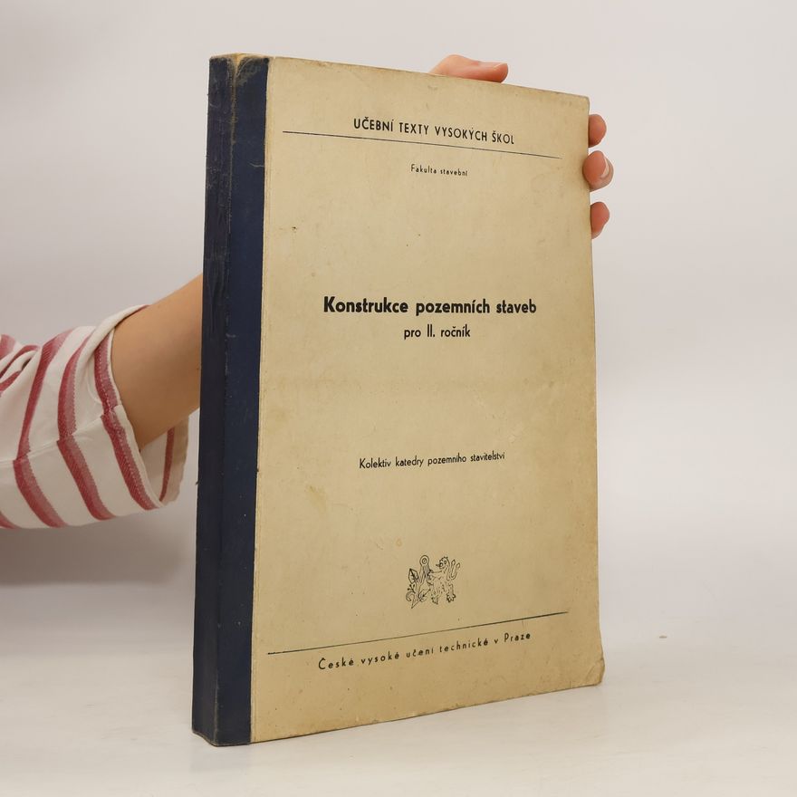Kolektiv autorů Konstrukce pozemních staveb pro II. ročník