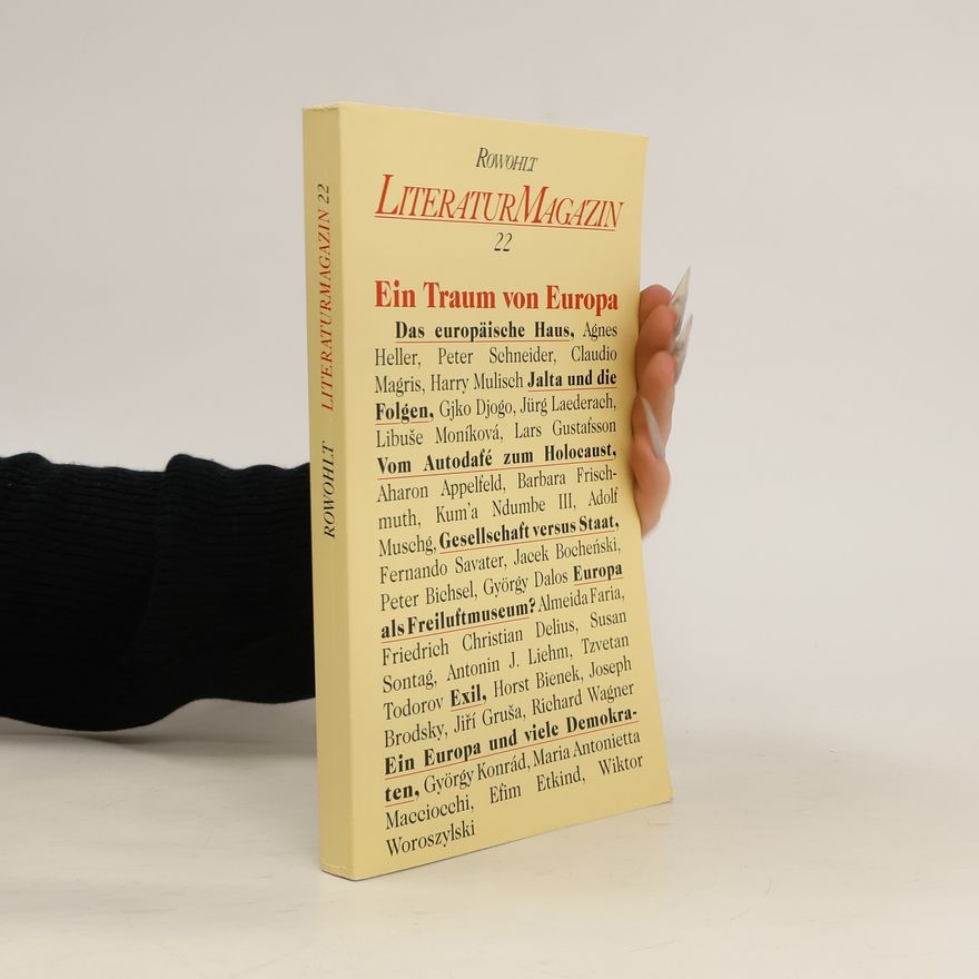 Hans Christoph Buch Ein Traum von Europa