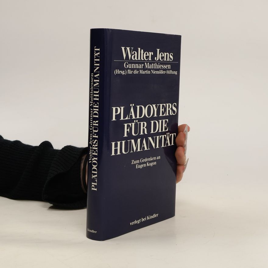 Walter Jens Plädoyers für die Humanität